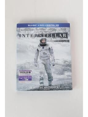 2014' Paramount Interstellar Blu-Ray DVD